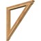 Ekena Millwork Traditional Traditional Rough Sawn Bracket, Western Red Cedar, 4"W x 44"D x 44"H BKT04X44X44TRA01RWR - alternate 1